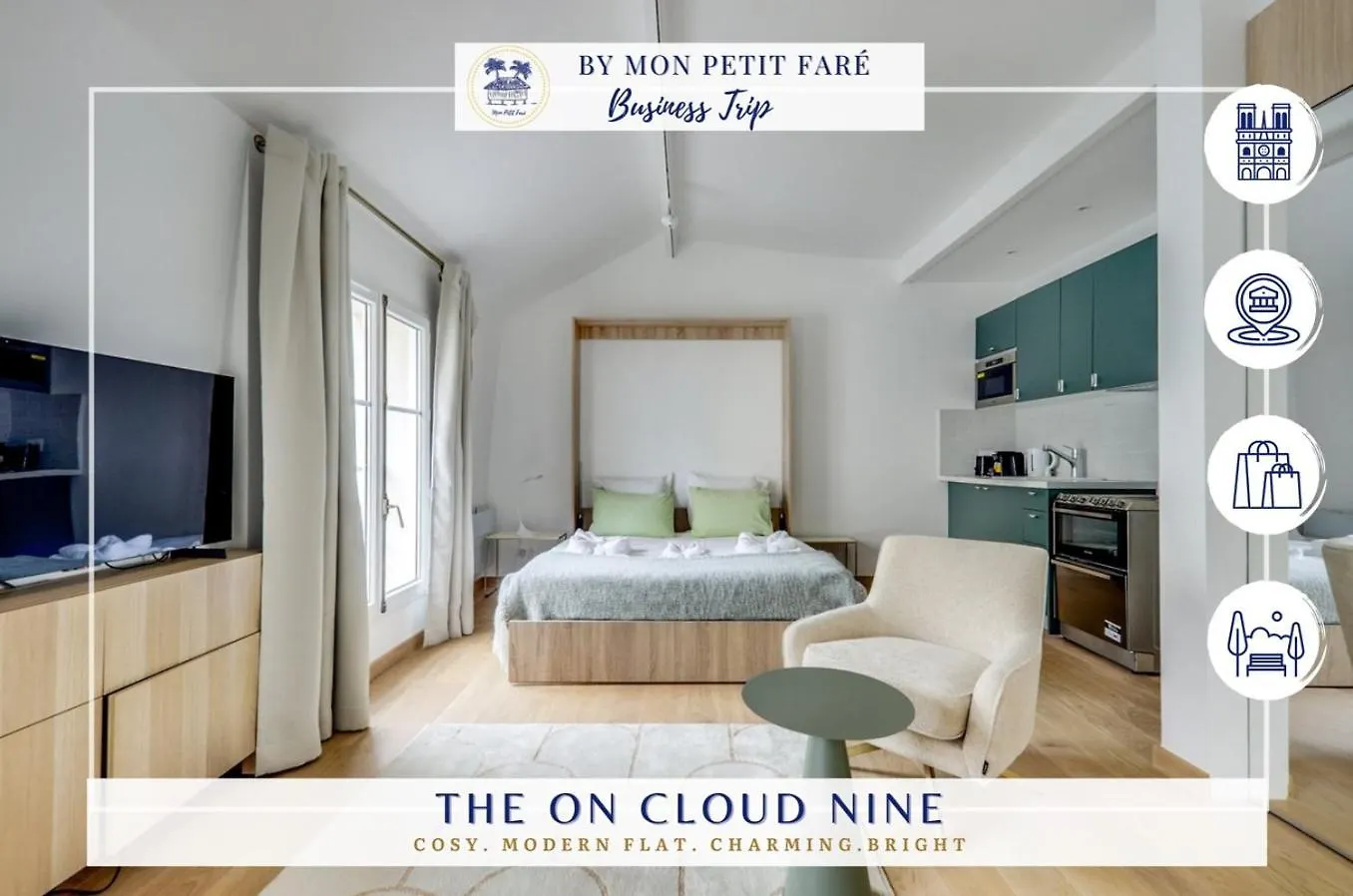 Sur Un Nuage - Calme & Renove - Odeon Apartment Paris