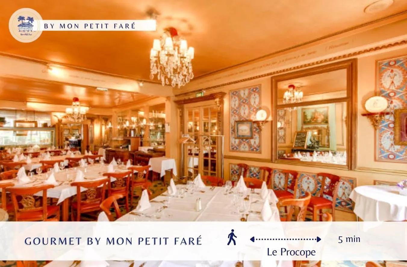 Sur Un Nuage - Calme & Renove - Odeon Apartment Paris